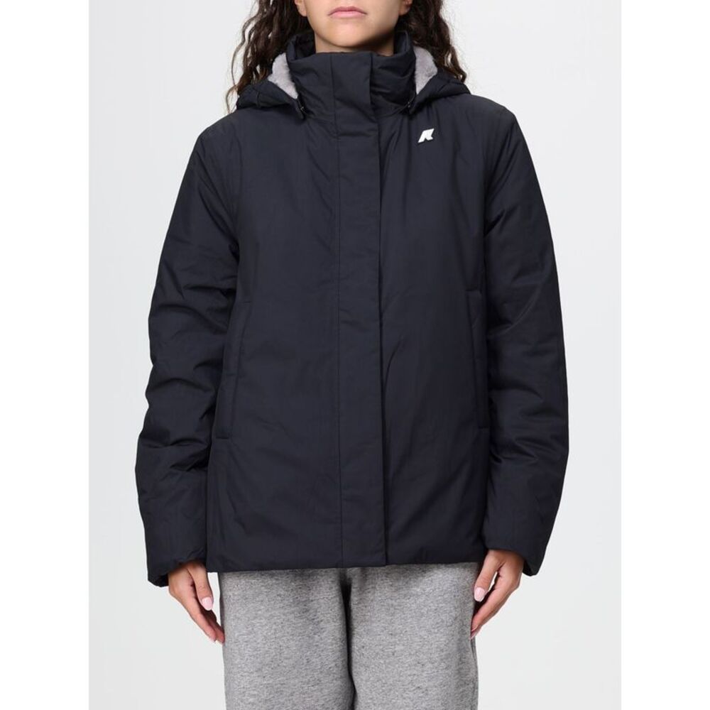 K-Way Women Marlette K-Way Waterproof Short Jacket With Faux Fur Lining